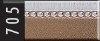 Beaded Aged Bronze - Embossed